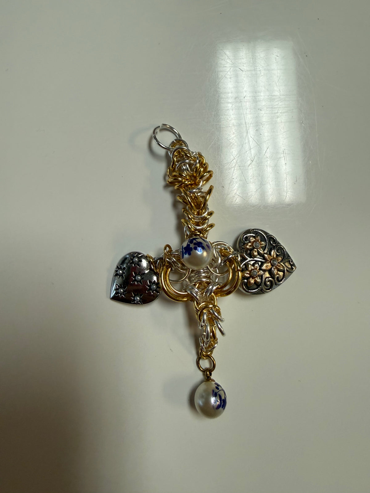 Dragon Chainmail Pendant and Keychain